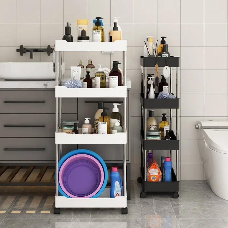 Multi-Purpose 4 Layer Trolly Rack